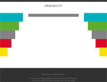 Tablet Screenshot of eduprep.com